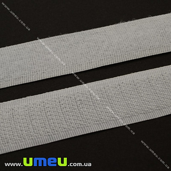Липучка 25 мм, Біла (LEN-054987)