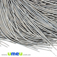 Канитель мягкая 1 мм, Серая матовая (KNT-027985)