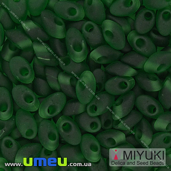 Бисер японский Miyuki LMA №146F, 4х7 мм, Зеленый матовый (BIS-036719)