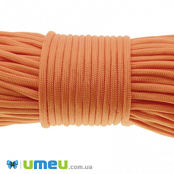 Шнур паракорд семижильный 4 мм, Оранжевый (LEN-011121)