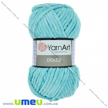 Пряжа YarnArt Dolce 100 г, 120 м, Бірюзова 746 (YAR-029688)