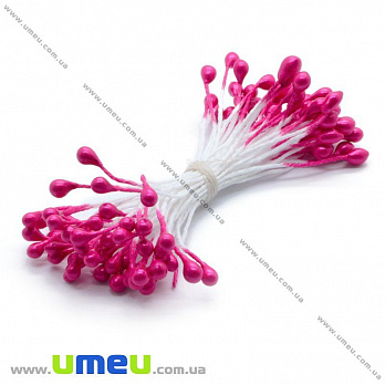 Тычинки на нитке маленькие, Малиновые (DIF-014967)