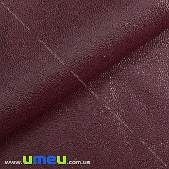 Штучна шкіра на замші 0,65 мм, Бордова, 20х27 см (LTH-036885)