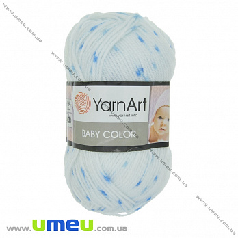 Пряжа YarnArt Baby Color 50 г, 150 м, Голубая 5134 (YAR-034914)