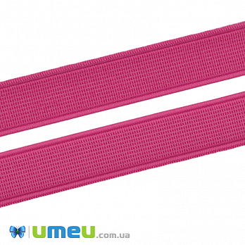 Резинка плоская 15 мм, Малиновая (LEN-044744)