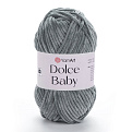 Пряжа YarnArt Dolce Baby 50 г, 85 м, Сіра 760 (YAR-061646)