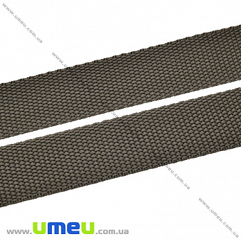 Лента ременная для рюкзаков (стропа), 25 мм, Хаки (LEN-034374)