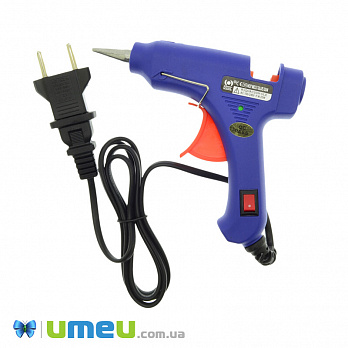 Клеевой пистолет для силиконового клея малый, 20 Вт, 135х110 мм (INS-042121)