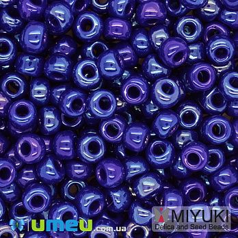 Бисер японский Miyuki круглый RR 6/0 №1945, Синий (BIS-046036)