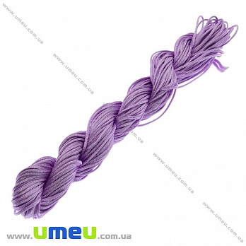 Нейлоновый шнур, 1 мм, Сиреневый (LEN-021931)