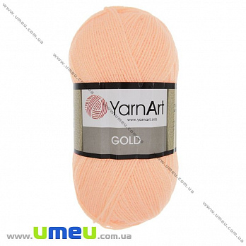 Пряжа YarnArt Gold 100 г, 400 м, Персикова 9353 (YAR-025457)