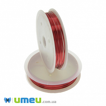 Дріт мідний, 0,8 мм, Червона (LES-040129)