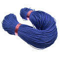 Вощеный шнур (коттон), 1,5 мм, Синий (LEN-053323)