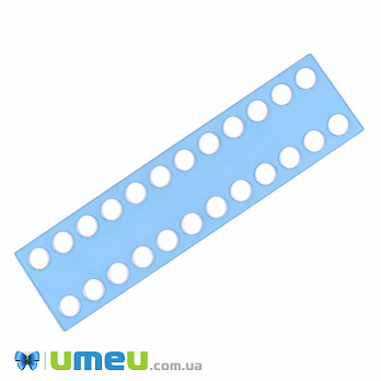 Органайзер пластиковый для хранения мулине на 24 отверстия, 17,5х4,5 cм (INS-050843)