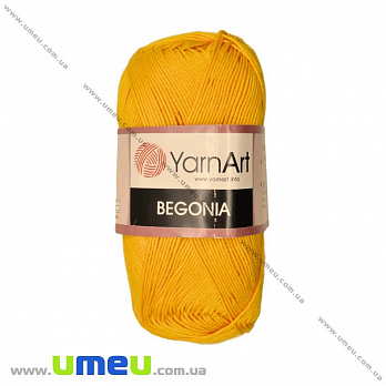 Пряжа YarnArt Begonia 50 г, 169 м, Оранжевая 5307 (YAR-023019)