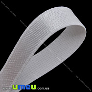 Резинка бретелечна, 15 мм, Біла (LEN-018646)