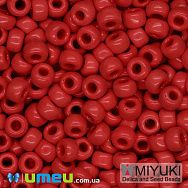 Бисер японский Miyuki круглый RR 6/0 №407, Красный (BIS-046017)