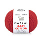 Пряжа Gazzal Baby Cotton №3443, 50 г, 165 м, Червона (YAR-062515)