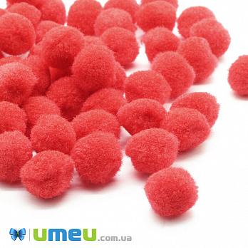 Помпони 1,5 см, Червоні (DIF-042613)