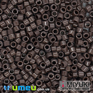 Бисер японский Miyuki Delica 15/0 DBS734, Коричневый темный (BIS-049672)