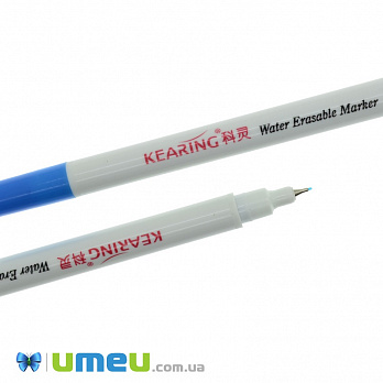 Маркер для тканини Kearing 0,5 мм змивається водою, Блакитний (SEW-038133)