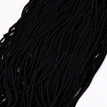 Канітель фігурна зиг-заг 1,5 мм, Чорна (KNT-051340)