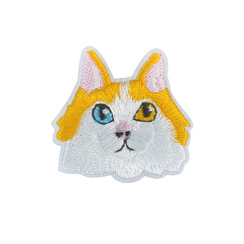 Термоаплікація, Котик, 4х3,5 см (APL-060146)