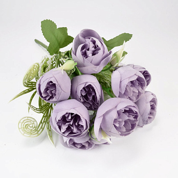 Букет пионов, 29 см, Сиреневый (DIF-054075)