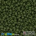 Бисер японский Miyuki круглый RR 8/0 №501, Оливковый темный (BIS-045961)