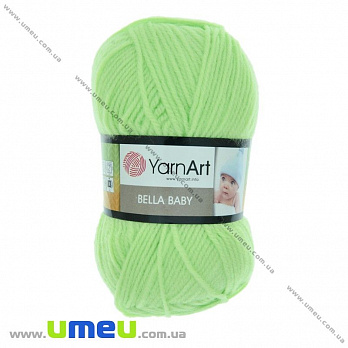 Пряжа YarnArt Bella Baby 50 г, 190 м, Салатовая 661 (YAR-029698)