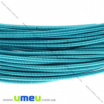 Канітель жорстка 1 мм, Бірюзова (KNT-037242)