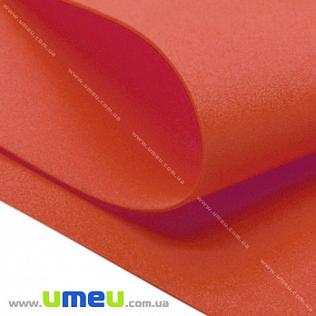 Фоамиран, 2 мм, Красный, 20х30 см (FOM-013934)