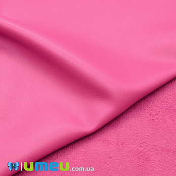 Искусственная кожа на замше 0,65 мм, Розовая, 20х27 см (LTH-038611)