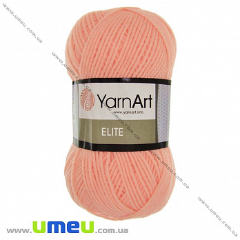 Пряжа YarnArt Elite 100 г, 300 м, Персикова 37 (YAR-023276)