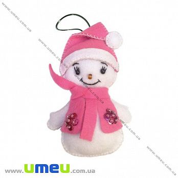 Набір з фетру для створення іграшки, Снеговичок ФН-52, 7х11 см (FLT-034857)