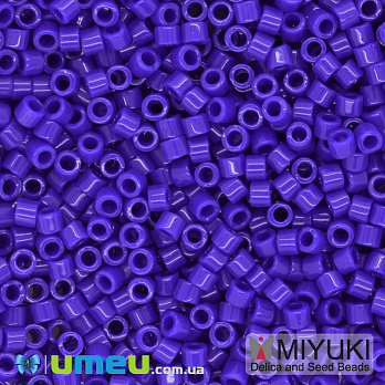 Бисер японский Miyuki Delica 15/0 DBS726, Синий (BIS-049669)