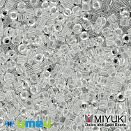 Бисер японский Miyuki Delica 11/0 DB141, Прозрачный (BIS-045240)