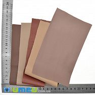 Набір штучної шкіри на замші 0,65 мм, Мікс (LTH-038770)