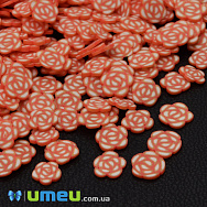 Слайсы FIMO Цветок красный, 6 мм (DIF-044242)