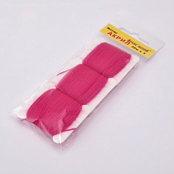 Акрилові нитки, №12192, Малинові (MUL-058890)
