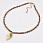 /p62313-kole-korichnevoe-s-podveskoy-busini-steklyannie-36-sm/
