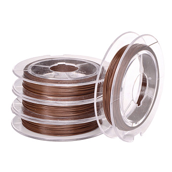 Біжутерний тросик, 0,38 мм, Коричневий (LES-055222)