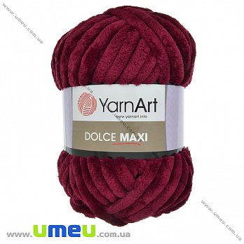 Пряжа YarnArt Dolce Maxi 200 г, 70 м, Бордова 752 (YAR-034990)