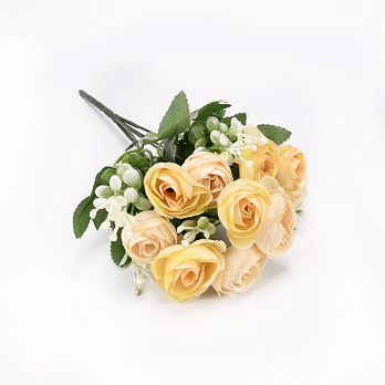Букет пионов, 29 см, Желтый (DIF-055170)
