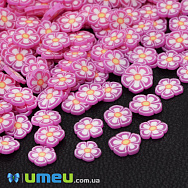 Слайсы FIMO Цветок малиновый, 5 мм (DIF-044237)