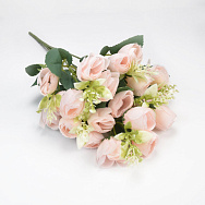 Букет камелій, 42 см, Персиковий (DIF-059304)