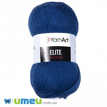 Пряжа YarnArt Elite 100 г, 300 м, Синяя 209 (YAR-043296)