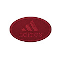 Термоаппликация Adidas, 6,5х4 см, Красная (APL-053329)