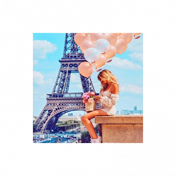 Набор алмазной живописи на подрамнике 30х30 см, Прекрасное мгновенье (SXM-051365)