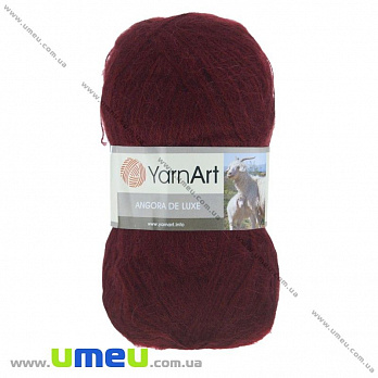 Пряжа YarnArt Angora De Luxe 100 г, 520 м, Бордовая 577 (YAR-029526)